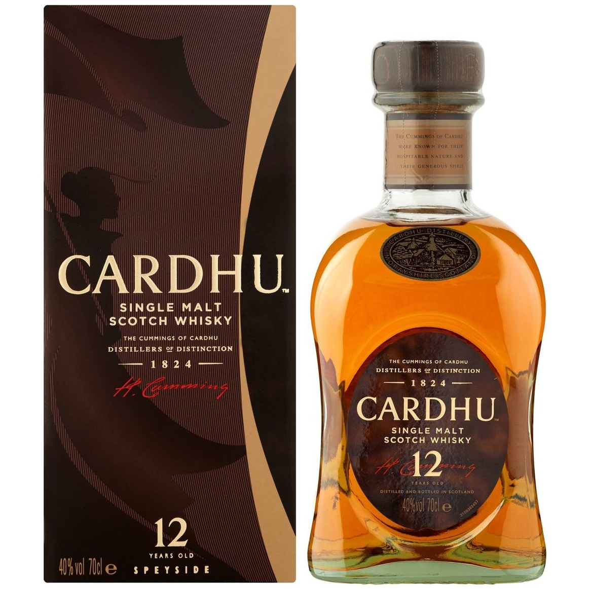 Whisky Cardhu - 12 ans Scotch Whisky au meilleur prix