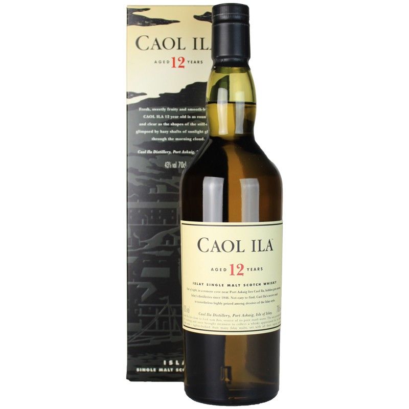 Caol Ila 12 Ans 43° 70cl - Drinkjullien.be