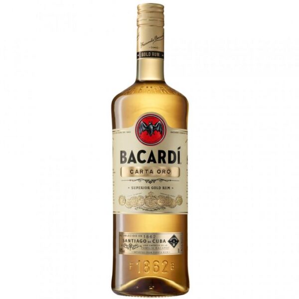 bacardi carta oro 400 1l 2 1