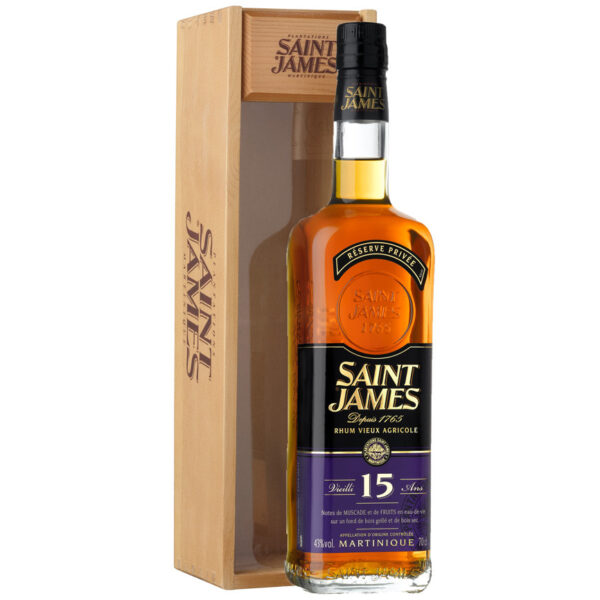 saint james 15 ans vieux rhum