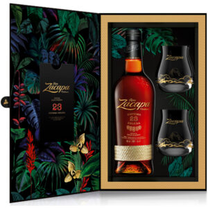 zacapa coffret floral solera 23 ans 2 verres